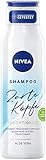 NIVEA Zarte Köpfe Shampoo Feuchtigkeit (300 ml), feuchtigkeitsspendendes Shampoo pflegt Haar- und Kopfhaut, pH-optimiertes Haarshampoo für gesunde Kop