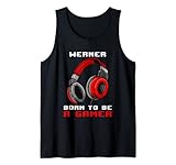 Werner - Born To Be A Gamer - Personalisiert Tank Top