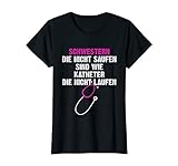 Damen Geschenk Lustig Pflegepersonal Krankenschwester Examen T-S