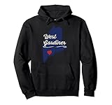 City of West Gardiner Maine | Neuheit Merch Geschenk – Grafik Pullover H
