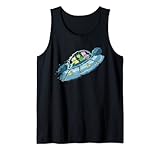 Rick and Morty Melting Space Trip Tank Top