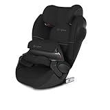 CYBEX Silver 2-in-1 Kinder-Autositz Pallas M-Fix SL, Für Autos mit und ohne ISOFIX, Gruppe 1/2/3 (9-36 kg), Ab ca. 9 Monate bis ca. 12 Jahre, Pure Black