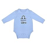 DKISEE Gaitubao Baby Body Libra Zodiac Langarm Blau Baby Onesies 9-12 Monate DOD-q0fhegh9rqg1
