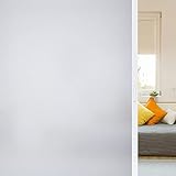 Privacy Milchglasfolie, elektrostatische Paste UV-blockierender Glasaufkleber, geeignet für Zuhause, Büro, Besprechungsraum Q 40x100