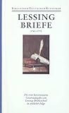 Werke und Briefe. 12 in 14 Bänden: Band 11/1: Briefe von und an Lessing 1743-1770