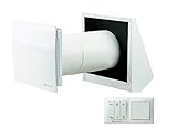Vents/Twin Fresh RA-1 50/Kontrollierte Dezentrale Wohnraumlüftung mit Wärmerückgewinnung/KWL (kontrollierte Wohnraumlüftung)/Leiser Betrieb (14-29 dBA)/Ø150/inkl Steuerung