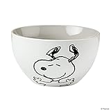 BUTLERS Peanuts Schale Snoopy 600ml mit Comic Design - Bunte Keramikschale als Müslischale, Salatschale, D