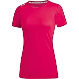 JAKO Damen T-shirt Run 2.0, pink, 40, 6175