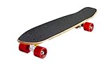 Ridge Skateboards Komplett Mini Cruiser Mini Longboard, Natural Range, Cruiser, Ahorn, 27 I