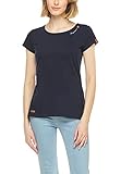 Ragwear Damen T-Shirt Mint 2231-10002 Navy 2028 Dunkelblau, Größe:M