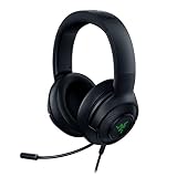 Razer Kraken V3 HyperSense Wired USB Gaming Headset with Haptic Technology, Standard, Schwarz (RGB Chroma)