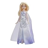 Hasbro F1411 Die Eiskönigin 2 Königin ELSA Modepuppe, Kleid, Schuhe und Lange Blonde Haare, Spielzeug für Kinder ab 3 J