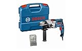 Bosch Professional Schlagbohrmaschine GSB 20-2 (850 Watt, Leerlaufdrehzahl 3.000 min-1, mit Zubehörset, in L-Case)