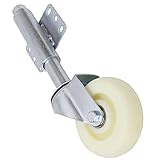 Sanfiyya Tor Stützrad gefedert 4-Zoll-Lenkrolle 440lbs Kapazität mit Universal-Montagep