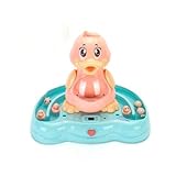 Lihgfw Angeln Spielzeug, die im Wasser Spielen, Puzzle Babys, Verwenden Sie Ihre Gehirne, Kinder entwickeln Intelligenz, Geeignet for Kinder, Jungen und Mädchen, Geschenke (Color : Rosa)