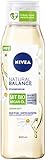 Nivea Duschgel Natural Balance mit Jasmin-Duft und Bio Argan-Öl (300 ml), Pflegedusche ohne allergene Duftstoffe, vegane Dusche für trockene und sensible H