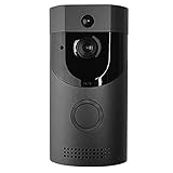 BAOZUPO Video-Türklingel, Intelligente Video-Gegensprechanlage Videotelefon-Türklingel Für Wohnungen Alarm Wireless-Überwachungsk