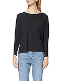 True Religion Damen C.LS THSIRT Heart T-Shirt, Black, M