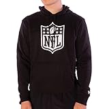 New Era Hoodie - NFL MBA MLB - Kapuzenpullover - Football Basketball Baseball - Limited Edition (NFL Logo Black, M, m)