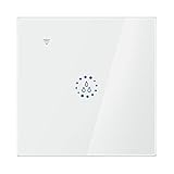 Smart Switch für elektrischen Boiler, FORNORM 20A 4400W Warmwasserbereiter Schalter Timer gesteuert von Amazon Alexa/Google Home, APP Fernbedienung 'eWeLink', 2,4 GHz / Neutraldraht, weiß