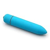 Tragbares Handheld-Spielzeug mit 10 Frequenzen, Mini-Kugel für Frauen, Vergnügen, schnurlos, Mini-Elektrostäbe, Spielzeug Modell RFG72 (blau)