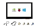 Waveshare 4.3 inch Display for Raspberry Pi 4 Capacitive Touchscreen HDMI LCD (B) 800x480 Hardware Resolution IPS Monitor Support All Raspberry Pi/Jetson Nano/Windows 10/8.1/8/7 PC/BB Black