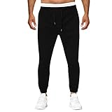 Mingfa.y Herren Schlafanzughose Karierte Freizeithose Polybaumwolle Leichte Schlafanzug Hose Lang Atmungsaktive Pyjamahose für Männer Comfort Casual Loose Loungehose mit Kordelzug