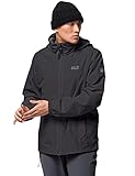 Jack Wolfskin Herren Stormy Point Jacke M Hardshelljacke, Black, L