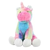 Minifeet Einhorn Lulu – Kuscheltier Plüschtier Stofftier Spielzeug – kuschelig weich und bunt – Geschenk für Kinder Baby Mädchen Junge Geburt Geburtstag Namenstag