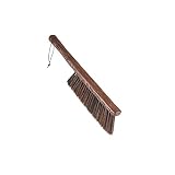Chunshop Staubwedel Weiche Reinigungsbürste mit Langen hölzernen Griffhaar-Zerstäubungsbürste mit Mikrofaser for Tastatur Home Hotel Bett Auto Weiche Kleidung Staubtuch-Reinigung