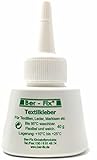 Ber-Fix® Stoffkleber Textilkleber waschmaschinenfest transparent kochfest bis 95° - Textilkleber für Stoffe 40g