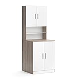 Vicco Waschmaschinenschrank Badschrank Hochschrank Liana Sonoma Badregal Überb