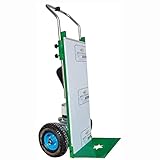 HUALUWANG Treppensteiger sackkarre elektrisch, Belastbar 180 kg Arbeitssparender Trolley - 800 W bürstenloser Motor, verwendet in Umzugsunternehmen, Trepp