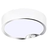 Kirmax Bewegungs Sensor Decken Leuchten Batterie Betriebene LED Decken Leuchten für Innen und AußEn Bereiche für die Wasch KüC