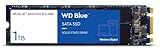 WD Blue SATA SSD M.2 2280 1 TB (interne SSD, hohe Zuverlässigkeit, Lesevorgänge bis zu 560 MB/s, Schreibvorgänge bis zu 530 MB/s, stoßsicher und WD F.I.T. Lab-zertifiziert)