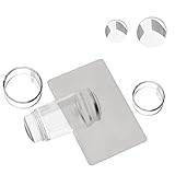 JAWSEU Maniküre Stempelschablonen Gelee Stamper und Schaber Nail Art Plates Stamping Nagel Bildstempel Schablone Nagel Tattoo DIY Kreative Nagelkunstwerkzeuge Zubehör L