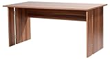 Germania 0981-88 Schreibtisch GW-Power in Walnuss-Nachbildung, 160 x 75 x 80 cm (BxHxT)
