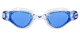 arena Kinder Unisex Training Freizeit Schwimmbrille Cruiser Soft Junior (UV-Schutz, Anti-Fog Beschichtung), Clear-Blue-Clear (17), One S