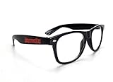 Jägermeister Nerd Party Brille - Klare L
