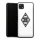 DeinDesign Silikon Hülle kompatibel mit Samsung Galaxy A22 5G Case schwarz Handyhülle Borussia Mönchengladbach Gladbach Log