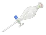 'Hecht' Assistent® Ölabscheider ❀ 100 ml ❀ Scheidetrichter ❀ konisch zulaufend ❀ auch für Hydrolate und ätherische Ö
