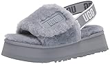 UGG Damen Disco Slide Slipper, Grau (Ash Fog), 39 EU