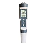 DERCLIVE Digitales TDS pH-Temperaturmessgerät für Schwimmbad, Aquarium, 3-in-1, G