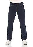 MUSTANG Herren Jeans Big Sur Regular Fit Jeanshose Hose Denim Stretch Baumwolle Schwarz Blau Denim Black Denim Blue w30-w40 (34W / 30L, Denim Blue (5000-940))