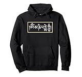 Om Mani Padme Hum Mantra Buddhismus Pullover H