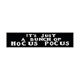 By Unbranded Holzschild Holzschild mit Aufschrift It's Just A Bunch of Hocus Pocus Halloween Schild Hocus Pocus Deko H¡̡ìngeschild Schild f¡Ìor Haust¡Ìor Wanddekoration Rustikale Holz Wandk
