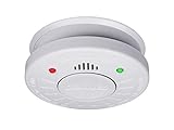 SMARTWARES 10 Jahres Rauchmelder - VdS Zertifiziert – Stummschaltfunktion - mit praktischer Magnetplatte für die Schnelle & Saubere Montage!
