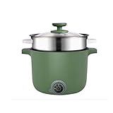 MHTCJ Kleiner Topf Multifunktionale Haushalt Hot Pot Noodle Kochen Elektro-Topfes for Schlafzimmer mit integriertem kleinem Elek