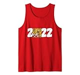 Chinesisches neues Jahr des Tigers 2022 Sternzeichen Horoskop Cubs Tank Top