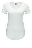 VERO MODA Damen T-Shirt VMLUA SS TOP NOOS, Gr. 38 (Herstellergröße: M), Weiß (Snow White)